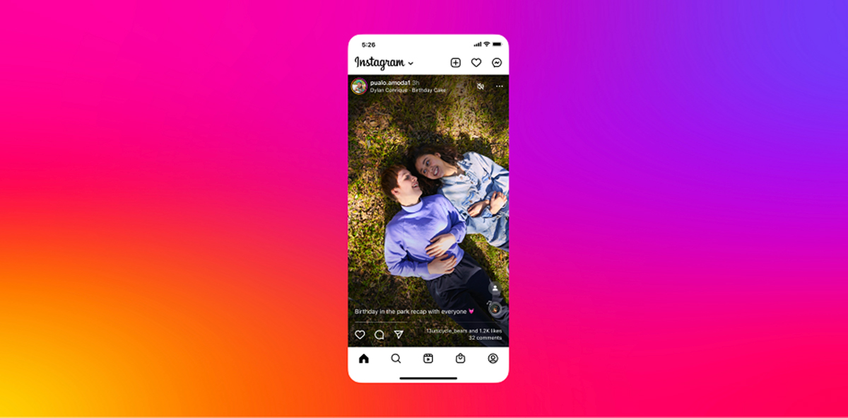 Instagram Gönderilerin ve Reels’lerin Yeni Tam Ekran Kaydırılabilir Görüntüsünü Test Etti!